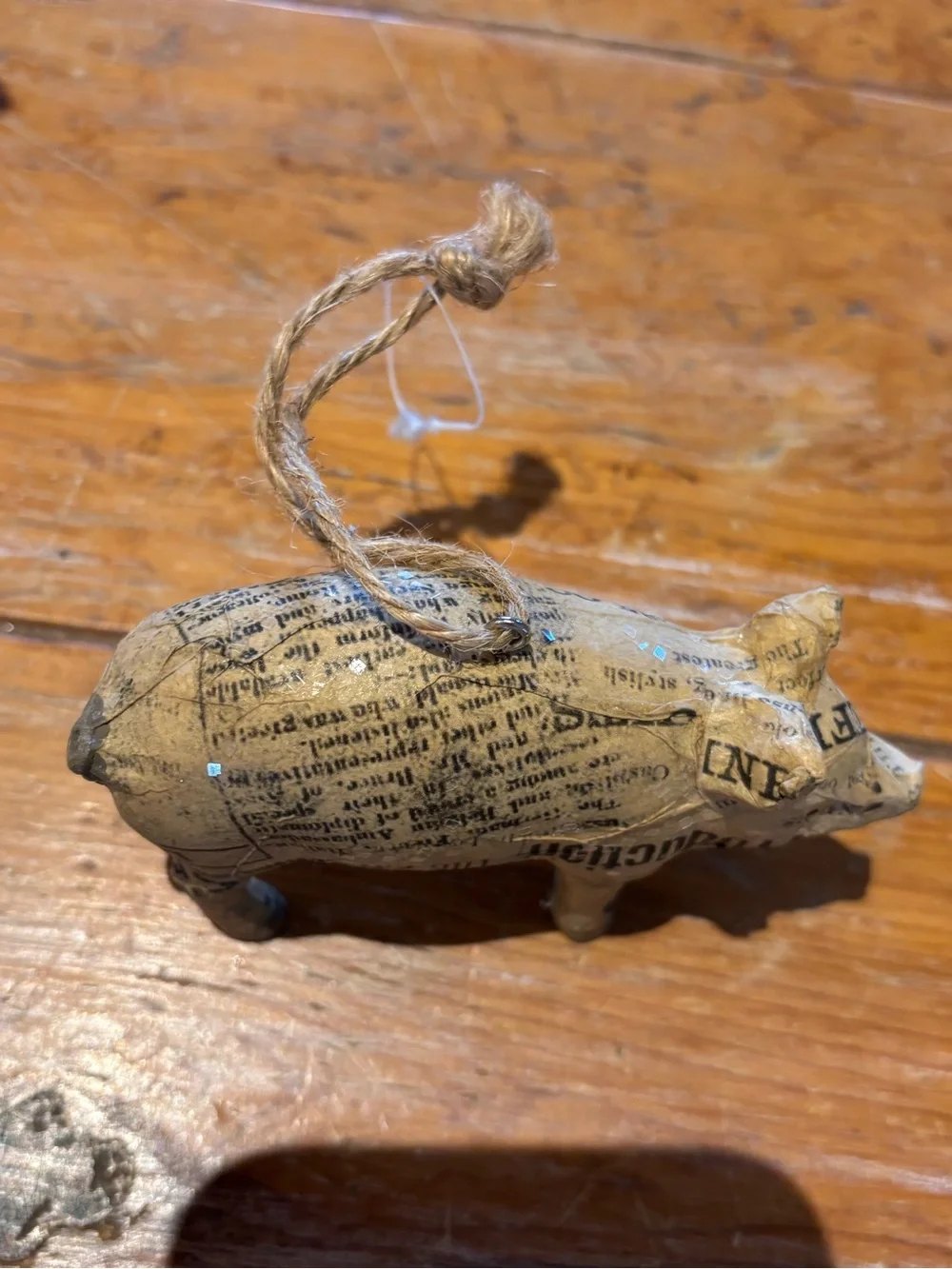 Pig Ornament NWOT